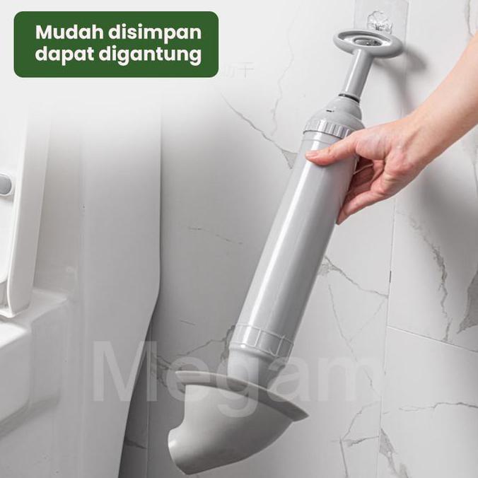 Sale Megam Alat Penyedot Wc Fleksibel Drain Buster Air Pump Toilet Plunger Alat Kop Sedot Plunger Po