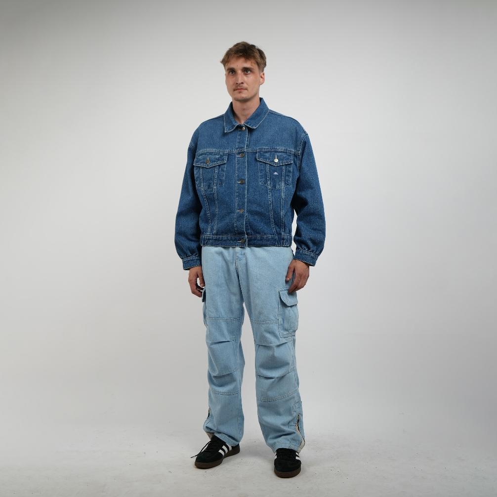 HOT Hoi Polloy - Pebble Denim Jacket (Blue)