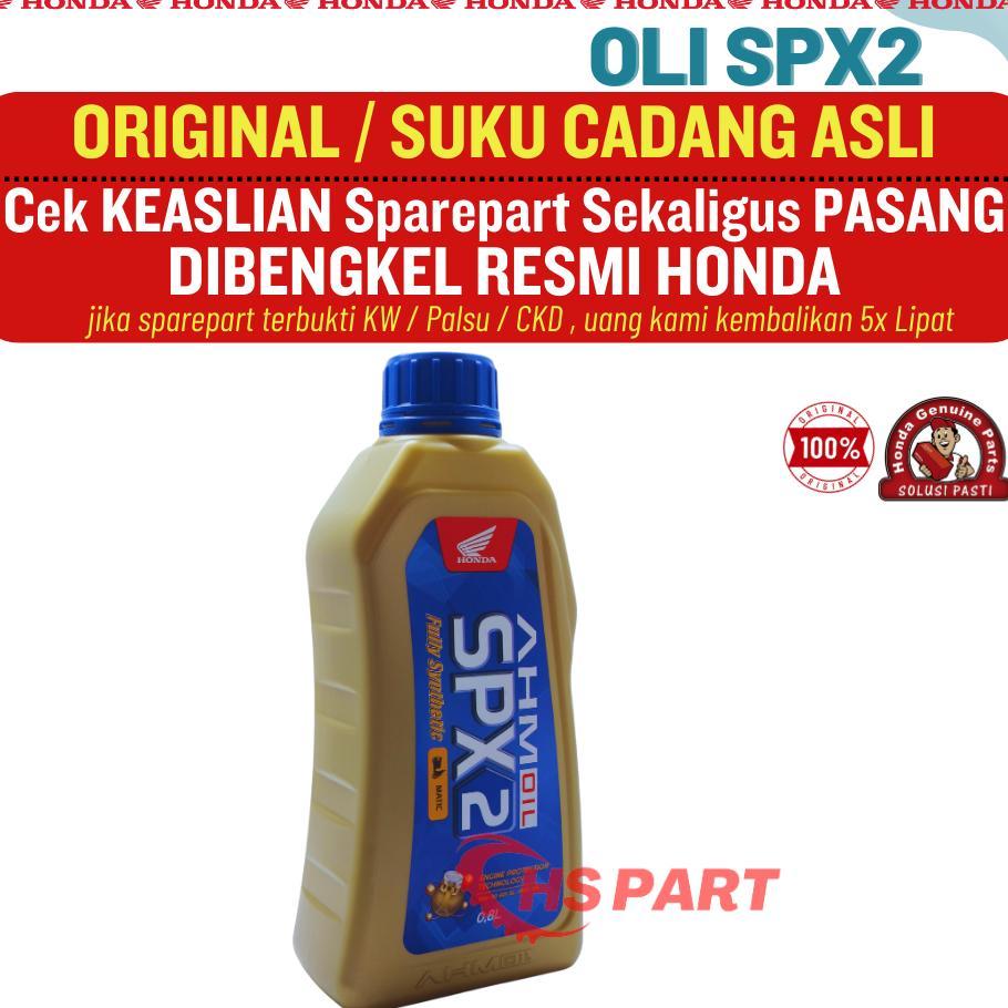 Oli Motor Honda AHM Oil SPX2 Original AHM 100%