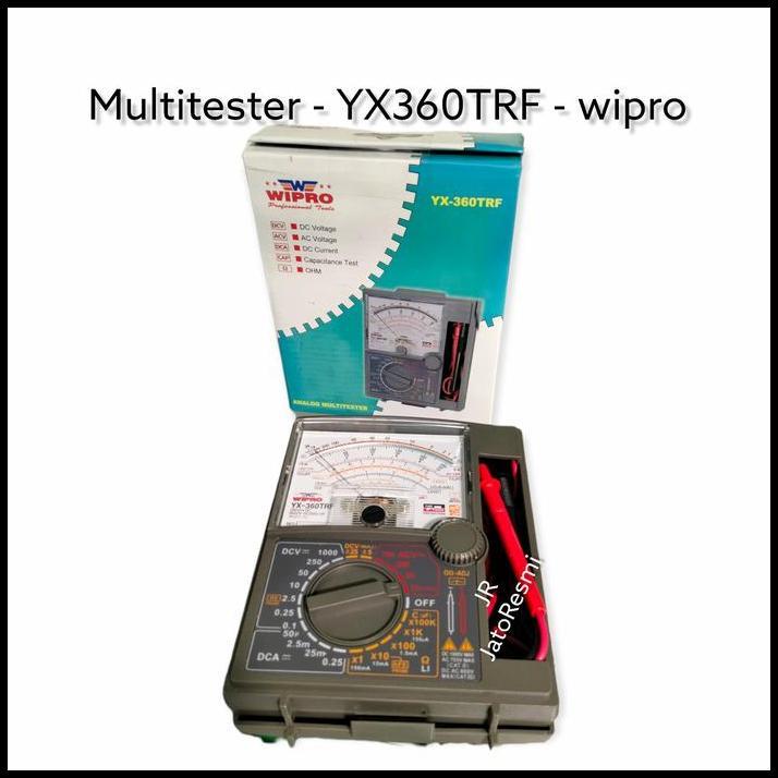 GRATIS ONGKIR MULTITESTER - YX360TRF - WIPRO AVOMETER 