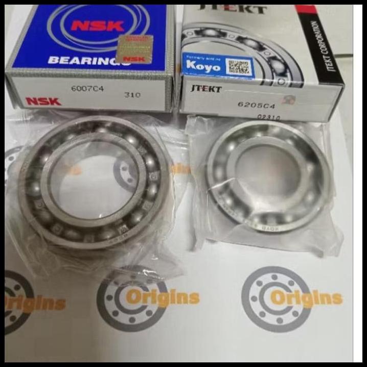 TERLARIS BEARING KRUK AS HONDA BEAT 6205 C4 6007 C4 SET ORIGINAL JAPAN    UNTUK STOK YG READY SAAT I