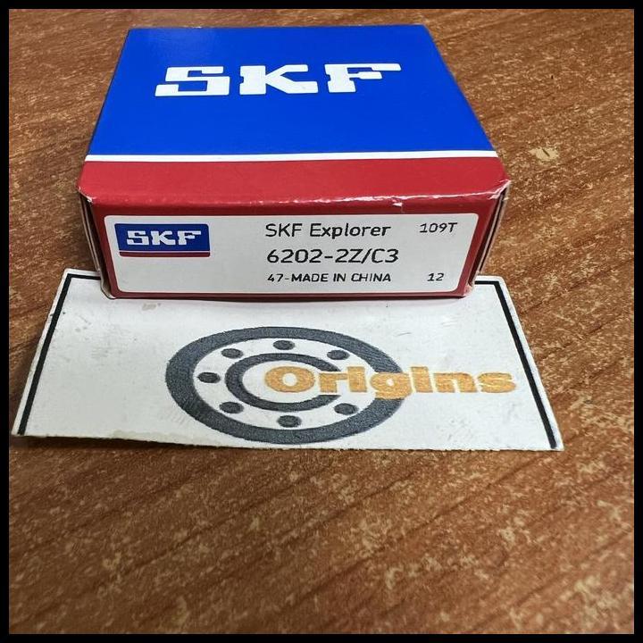 TERLARIS BEARING 6202 ZZ C3 SKF ORIGINAL 6202ZZ 6202-2Z/C3 