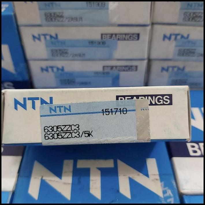 TERBARU BEARING 6305ZZC3 6305 2Z C3 NTN ORIGINAL 