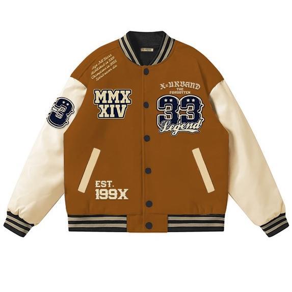 TERMURAH Jaket Varsity One Layer Forgotten Pe Fleece 280