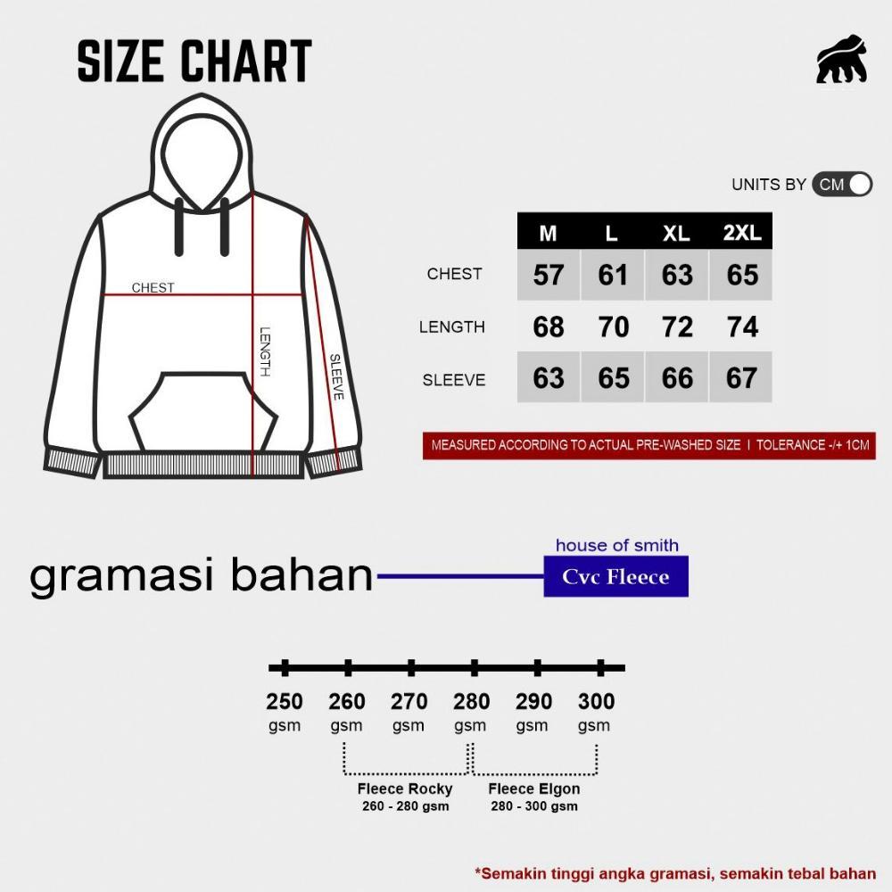 BIG SALE HOUSE OF SMITH SWEATER HOODIE PRIA - HOHOS #5