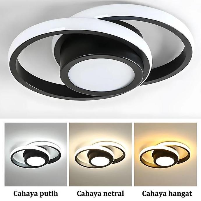 Sale CodLampu Hias Plafon Rumah 3 WarnaLampuPlafonLedLampuHias Rumah Ruang Tamu KamarMinimalisTempat