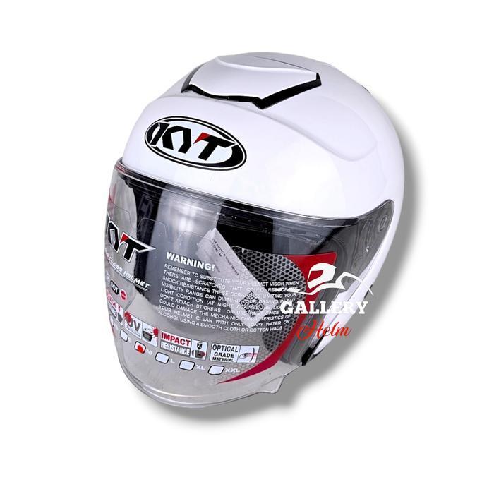 Kyt Kyoto R Original All Varian Helmet Motorcycle Kaca Visor Smoke Leopard Original Dan Terpercaya