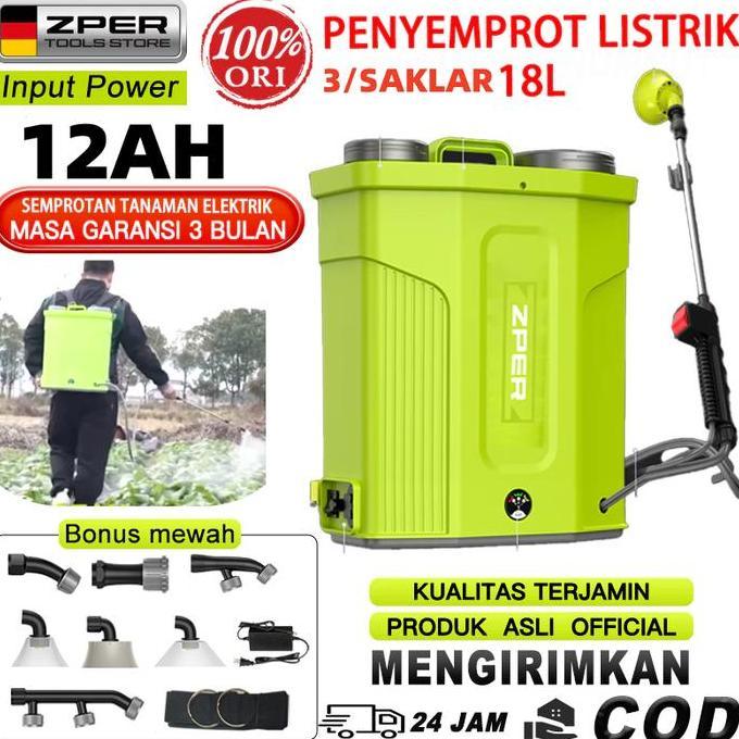 h.samiliran - zper 18l air pressure sprayer multi mesin semprotan tanaman elektrik alat semprot semp
