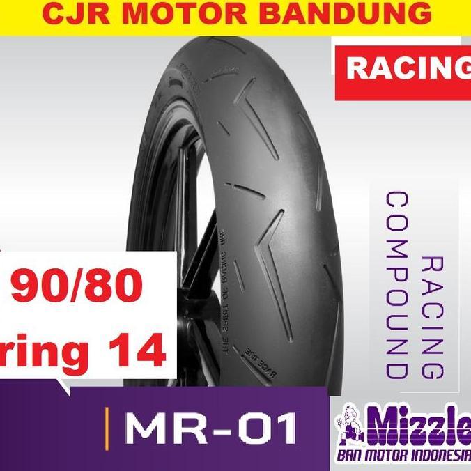 PERMAISANJA76 - BAN MIZZLE MR1 90/80 RING 14 BAN RACING SOFT COMPOUND