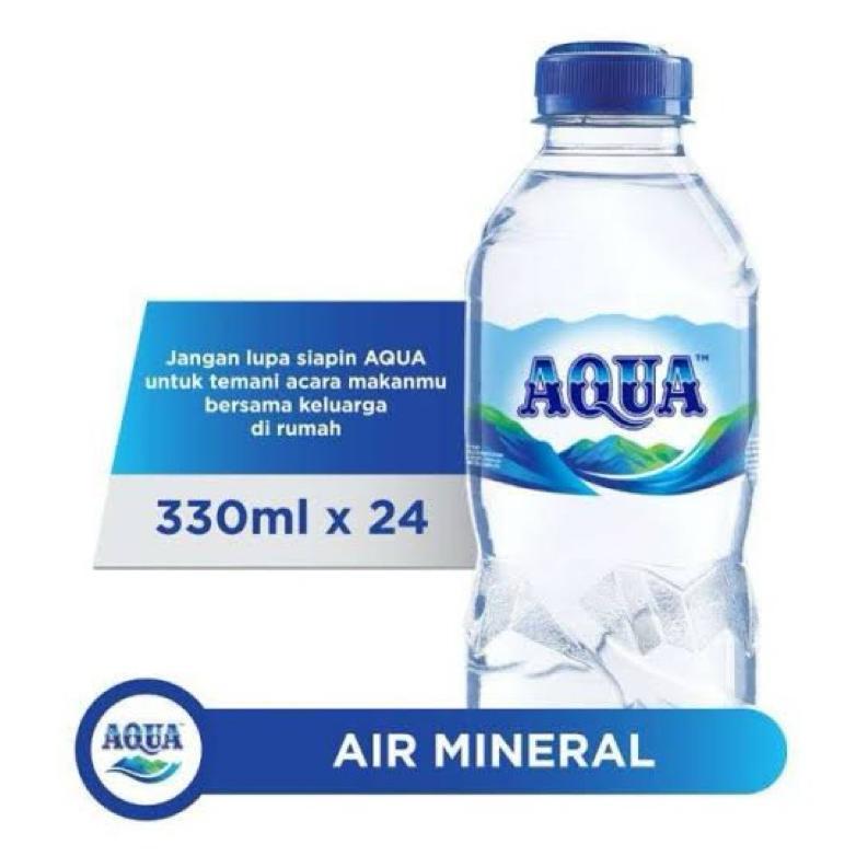 AQUA MINI 330 ML DUS ISI 24 BOTOL