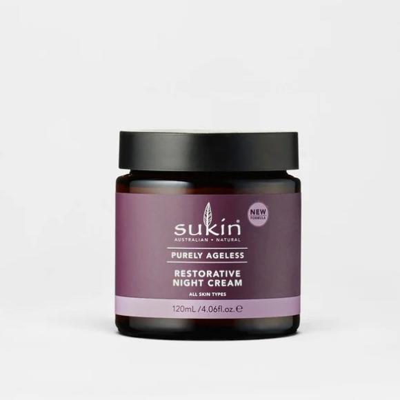 SUKIN RESTORATIVE NIGHT CREAM RESTORATIVE NIGHT CREAM PURELY AGELESS 120ML