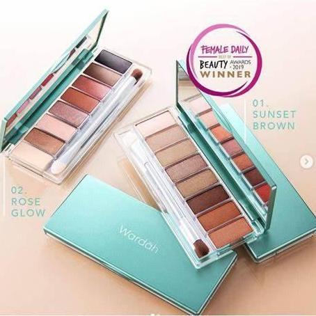 Wardah Exclusive Eyeshadow Palette 10 g