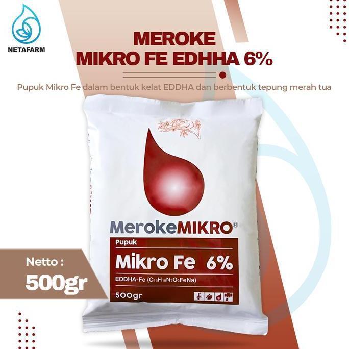 Pupuk Meroke FE EDDHA 6% - 500gr