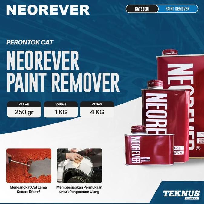 Neorever Perontok Pengelupas Cat (1/4L, 1L, 4L) | Teknus Supply Termurah