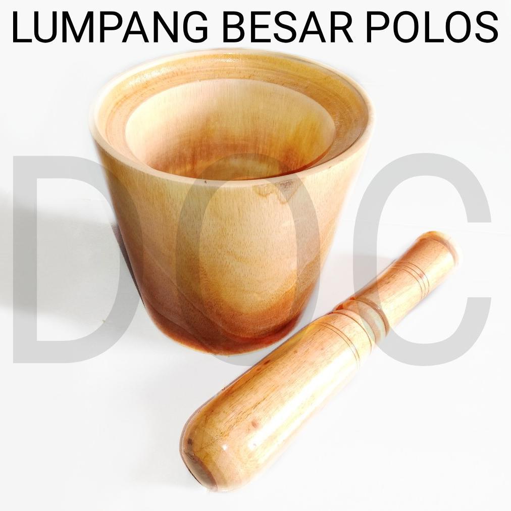 Lumpang Kayu Besar Alat Penumbuk /Lumpang Kayu Dan Alu Murah