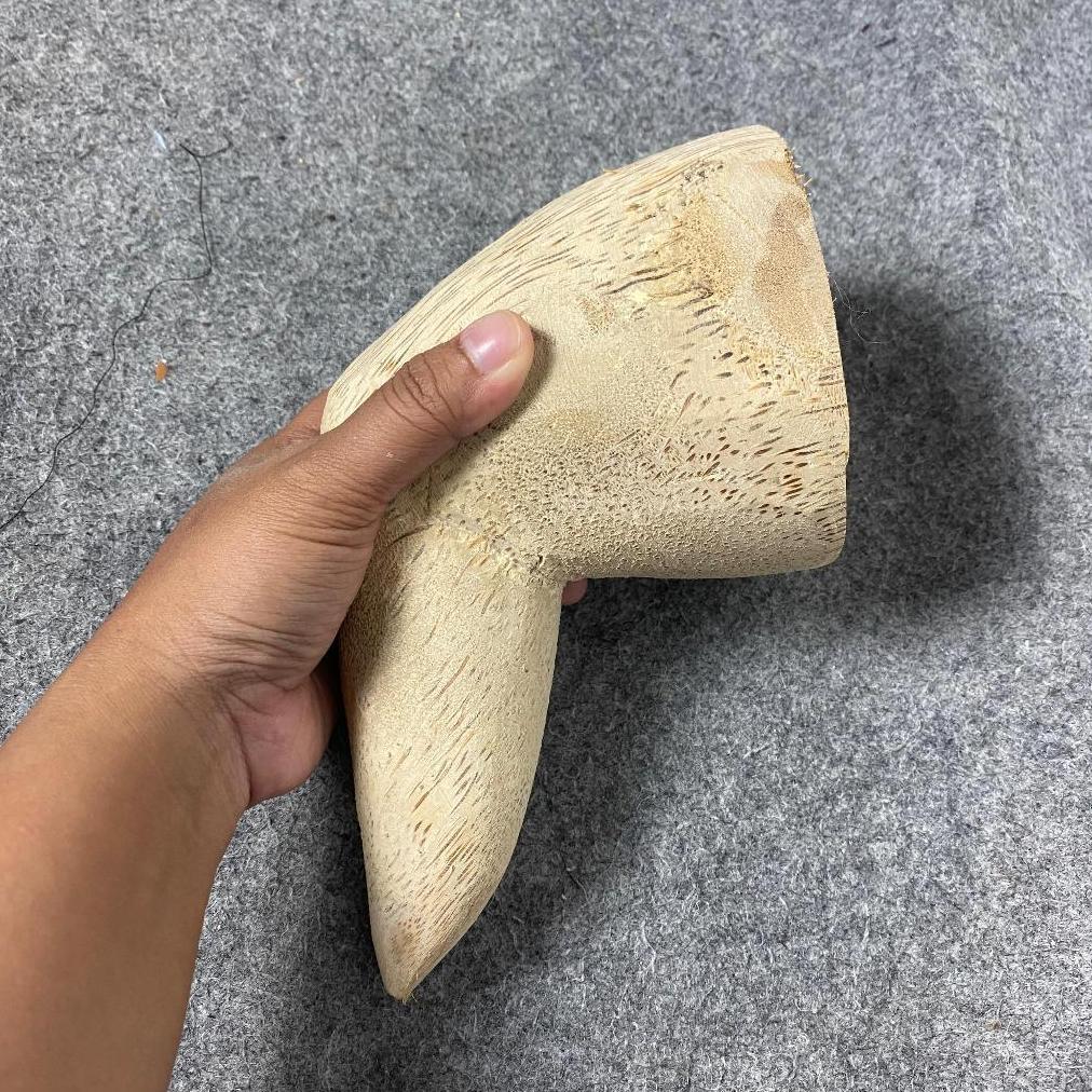 Ulekan Akar Bambu Besar Food Grade Alami 100% Sale