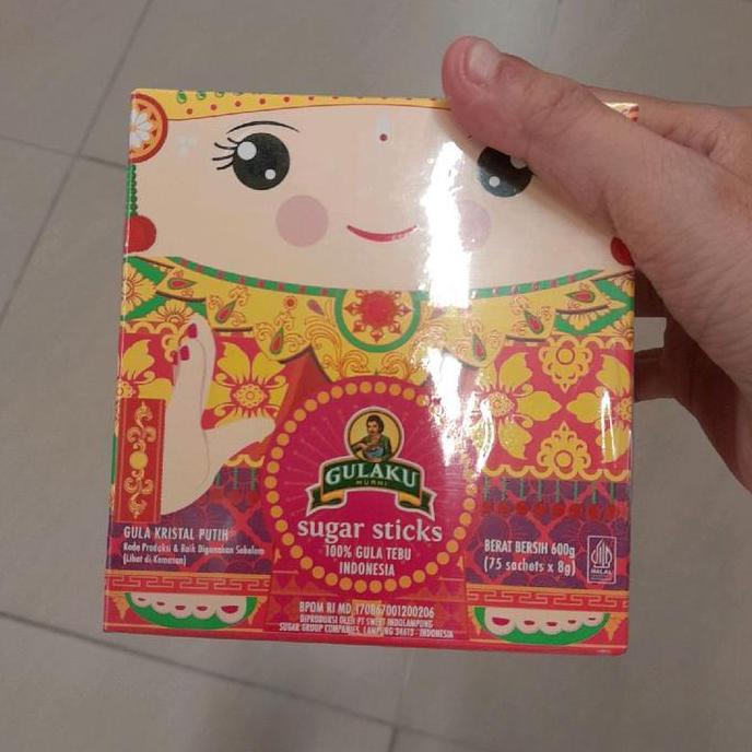 Gulaku Sugar stick Bali / Paris gula stik isi 75 stick