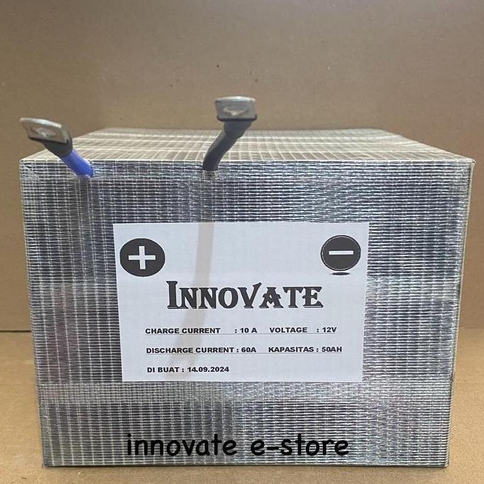 Battery innovate lifepo4 12v 50ah custom