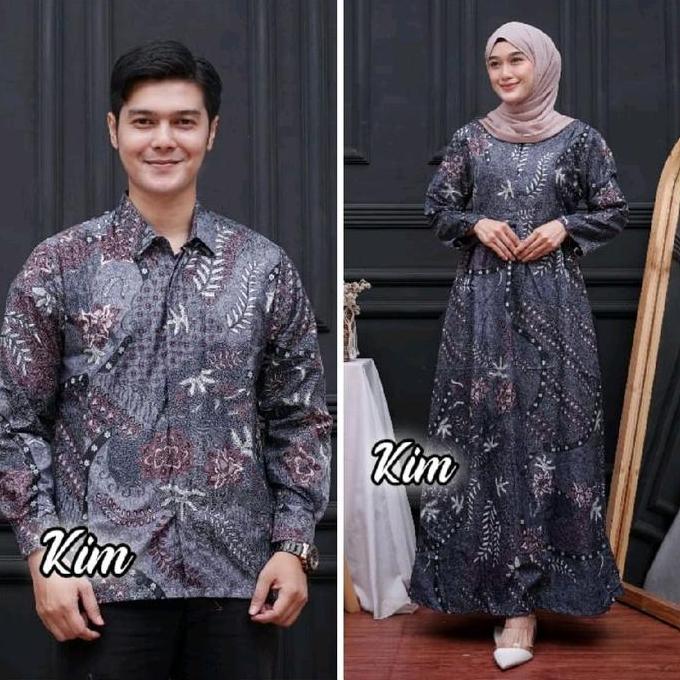 Termurah / Hot Sale Baju Lebaran Couple Gamis Couple Suami Istri Sarimbit Lebaran 2026
