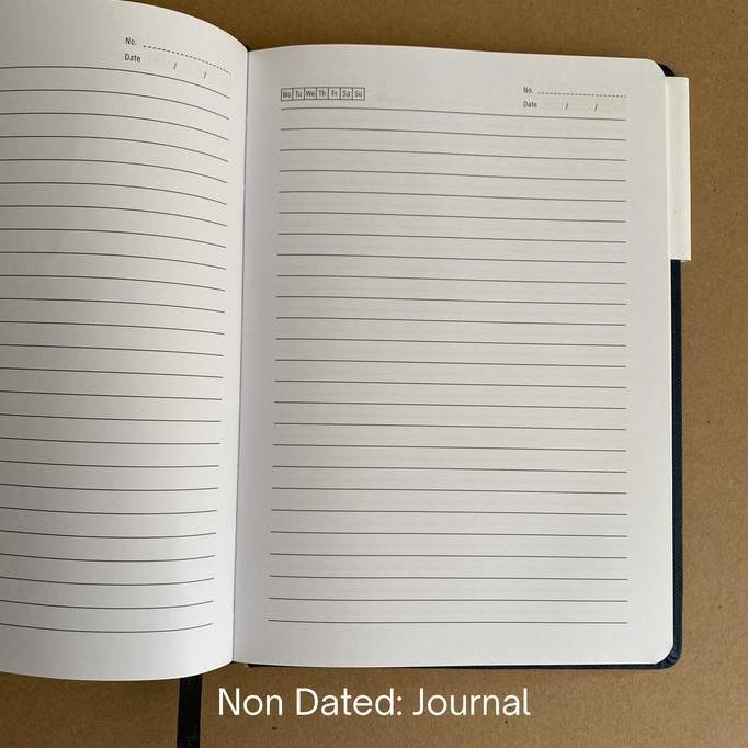 Agenda Kerja Hard Cover A5 / Non Dated Journal