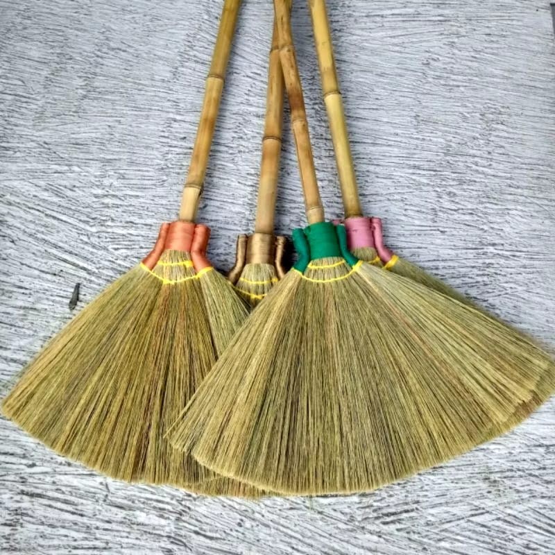 Sapu Lantai Ijuk Rayung Premium Muntilan, Tipe Ceblok