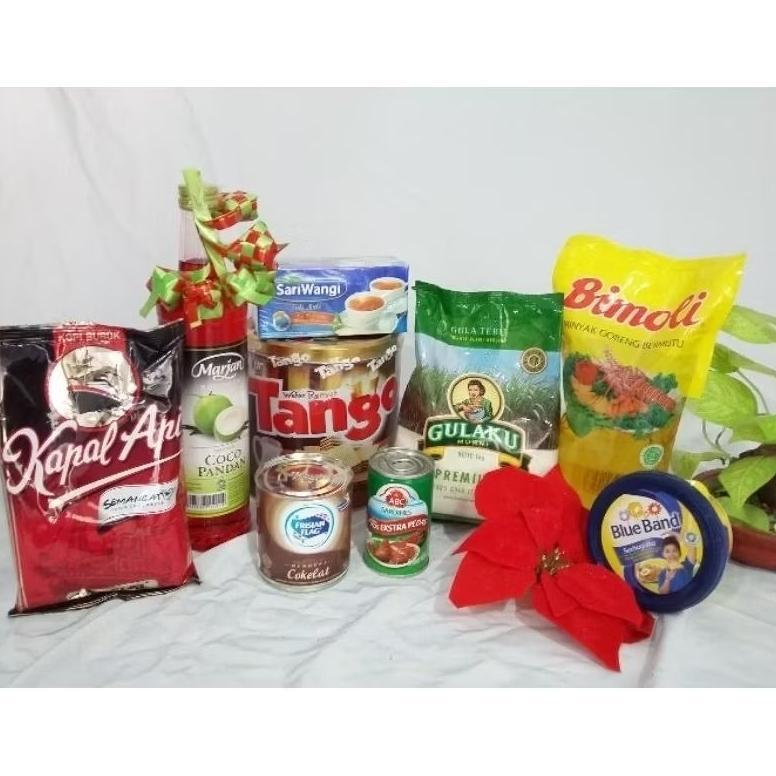 FREE ONGKIR PROMO MURAH PARCEL LEBARAN | PARCEL PAKET SEMBAKO HEMAT 2 ( BISA REQUEST ISI SESUAI BUDG