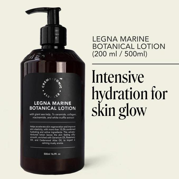 Creme and Tonic Marine Botanical Lotion LEGNA (Anti Aging Body Lotion)