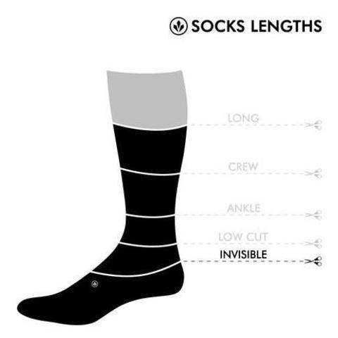 StayCool Socks Kaos Kaki Fashion Invis Basic OG - Off White