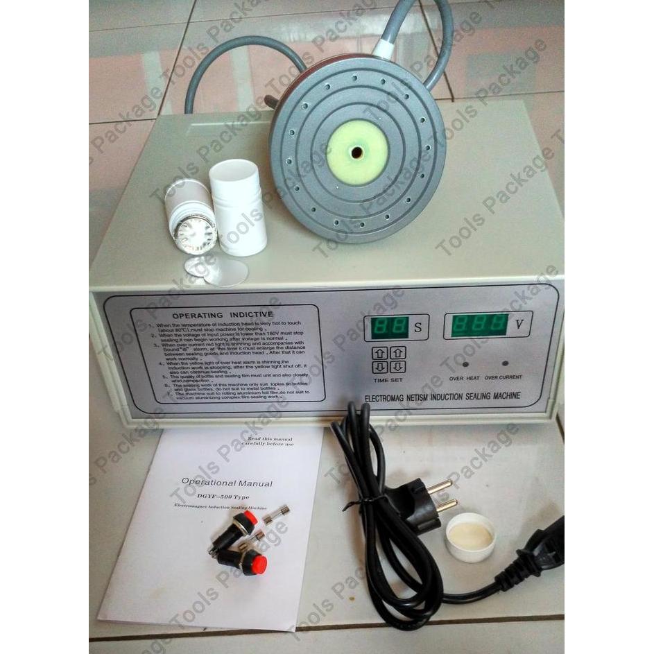 Mesin Induction Sealer / Induksi Elektromagnetik Segel Alumunium Foil