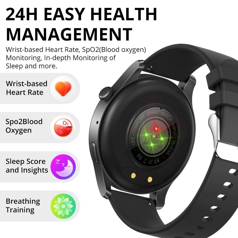 Terbaru Colmi V73 Smart Watch Amoled Screen Muslim Prayer Health Monitoring Men Watch Women Watch Bl