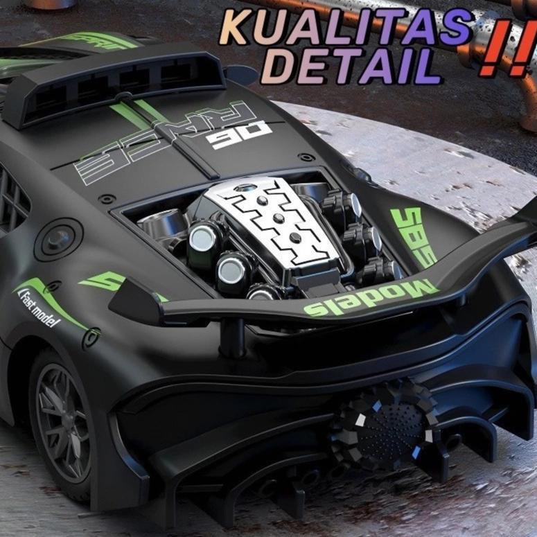 NEW Remote RC /Mobil Remote Control 1:18 2WD Kecepatan Tinggi CAS mobil remot/Mobil sport/mobil remo