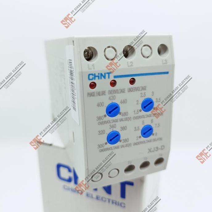 Sale Phase Relay Control Chint Xj3-D Phase Failure Relay
