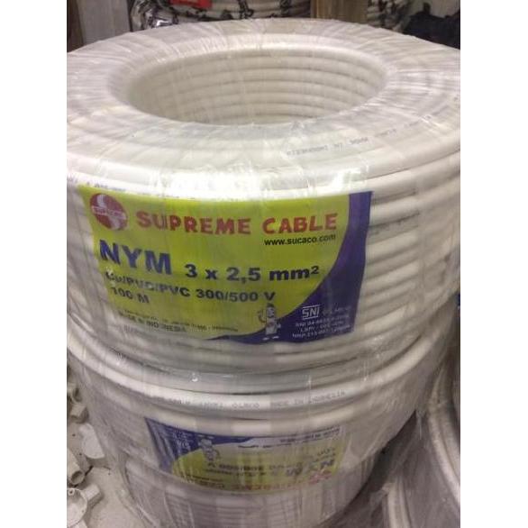 Grosir Kabel Nym 3X2.5 Supreme @100M Ori Khusus Gosend Nym 3X2,5 Supreme
