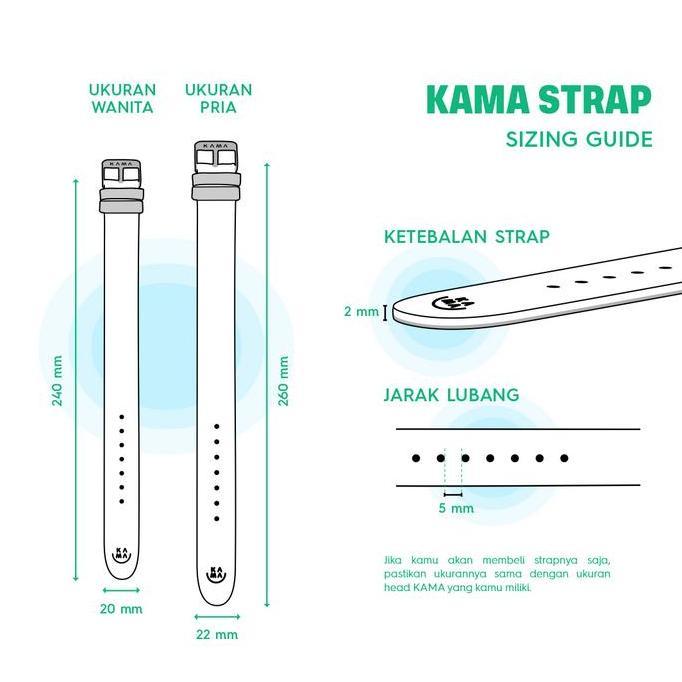 Strap Jam Tangan Kayu Kama Watch Terlaris