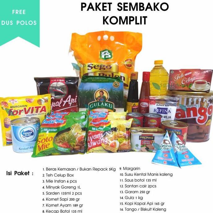 PAKET SEMBAKO KOMPLIT