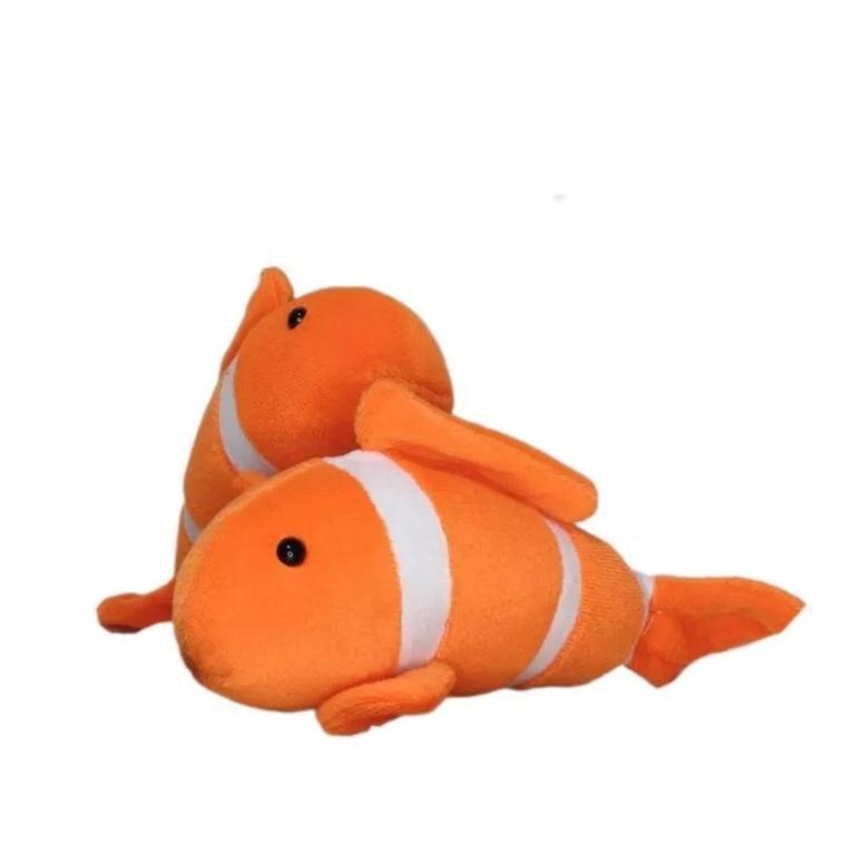 PROMO TERBARU BONEKA IKAN NEMO MINI BONEKA KECIL 15CM BAHAN VELBOA HADIAH CAPIT