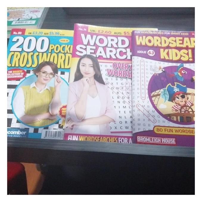 WORD SEARCH PUZZLES OVER 60 FUN WORDSEARCHES (No.70/72)