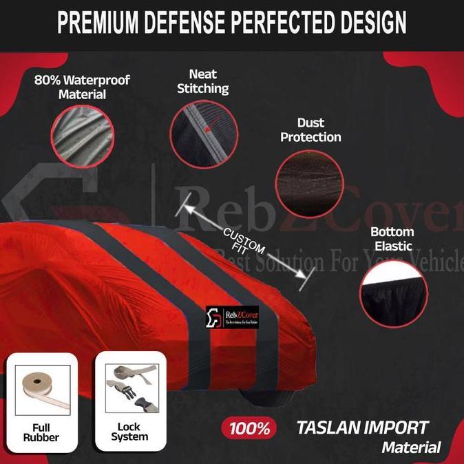 Premium Cover Sarung Mobil Datsun Go Datsun Go Plus Panca 3 Baris Outdoor | High Quality Aksesoris C