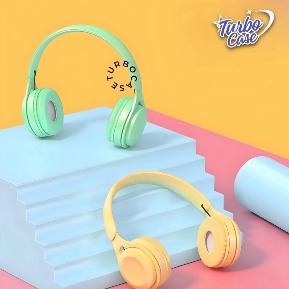 BESTPROMO Y08 HEADPHONE BLUETOOTH HEADSET WIRELESS MACARON Y08 STEREO HEADPHONE