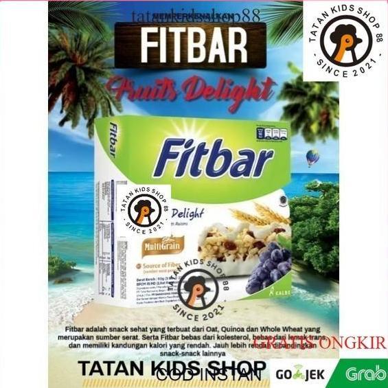 Fitbar 1 Box Isi 12pcs Coklat Fruits Delight Tiramisu Distributor