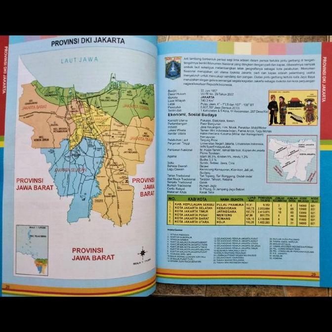 Waiyulimanshop - Atlas Besar Global 38 Provinsi | Atlas Besar Lengkap 38 Provinsi Indonesia - Dunia