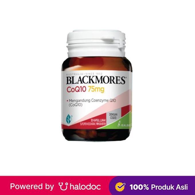Blackmores Coq 10 75 Mg 30 Kapsul Best Seller/Best Quality[Original]