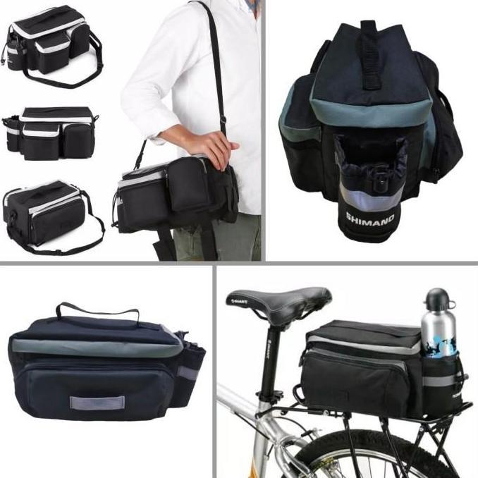 Tas Pannier Sepeda / Tas Bagasi Sepeda Free Rain Cover