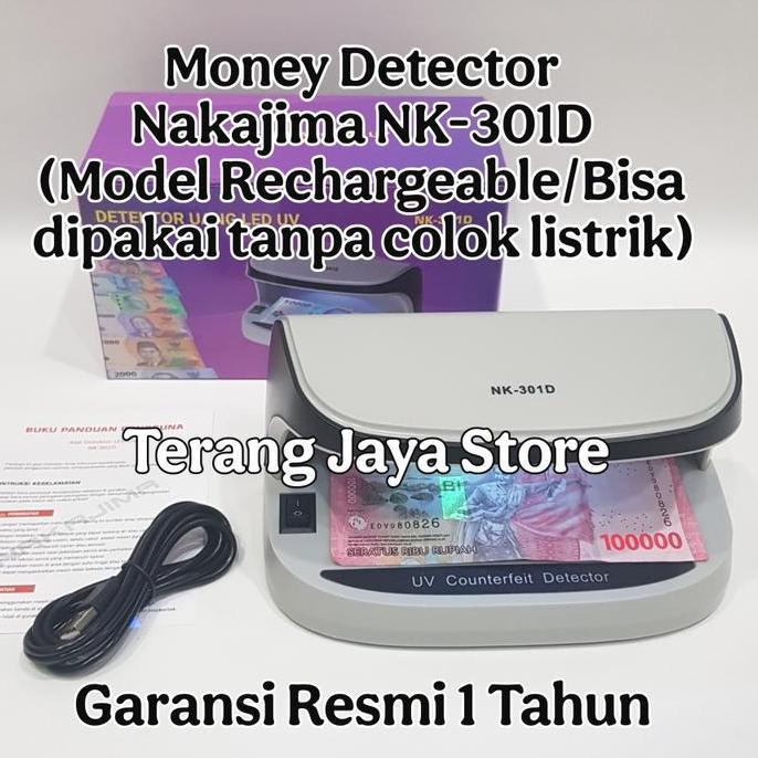 Money detector UV Lampu Cek Uang UV Lamp Detector UV LED Counterfeit Detector ICA