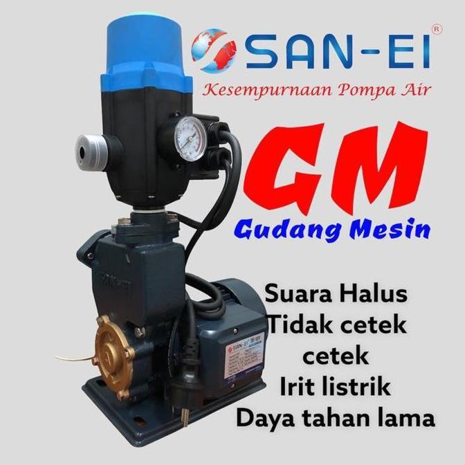 Mesin Booster Air Shimizu San Ei Otomatis Pendorong Premium