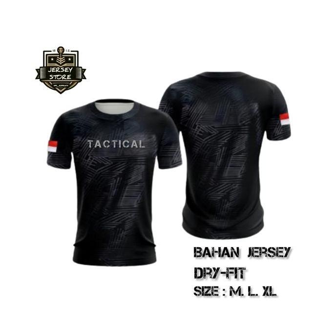 KAOS JERSEY OLAH RAGA EMBOS TACTICAL, JERSEY BAHAN DRIFIT,KAOS EMBOS TACTICAL