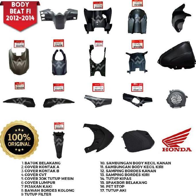 Request Body Kasar Beat Fi Starter Kasar 2012-2014 Ori Honda Ahm Original