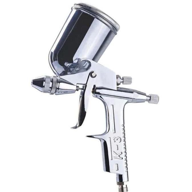 LOANHERCH Atas Air Spray Gun K3 Alat Semprot Cat Portable Pistol Semprot Perbaikan Cat