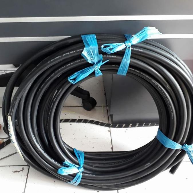 Promo Kabel Listrik Serabut NYYHY 3x10 Supreme Ecer per meter NYYHY 3x10 Hitam Diskon