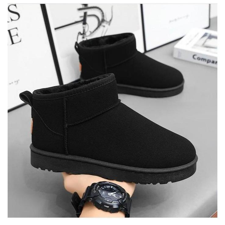 Sepatu Boots Winter Wanita Boots Musim Dingin Korea Winter Suede Sepatu Bot Cewek